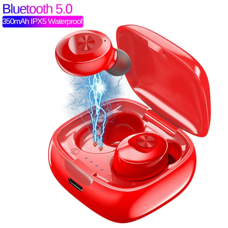 XG12 TWS наушники Bluetooth 5,0 спортивные наушники беспроводное соединение совместимы для мобильного телефона стол