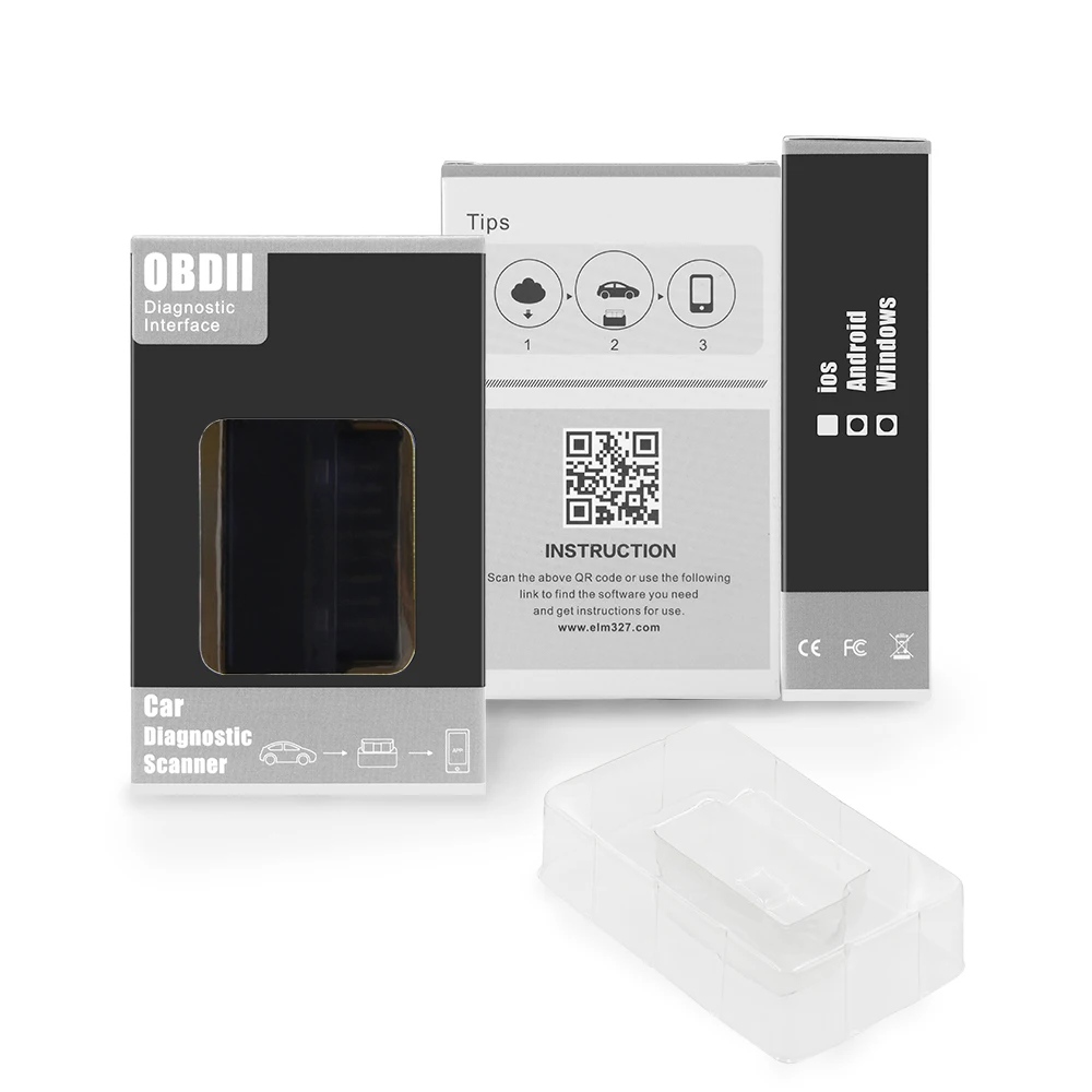 Автомобильный диагностический сканер ELM 327 V1.5 OBD2 10 шт. Bluetooth PIC18F25K80 elm327 v1.5 OBD 2