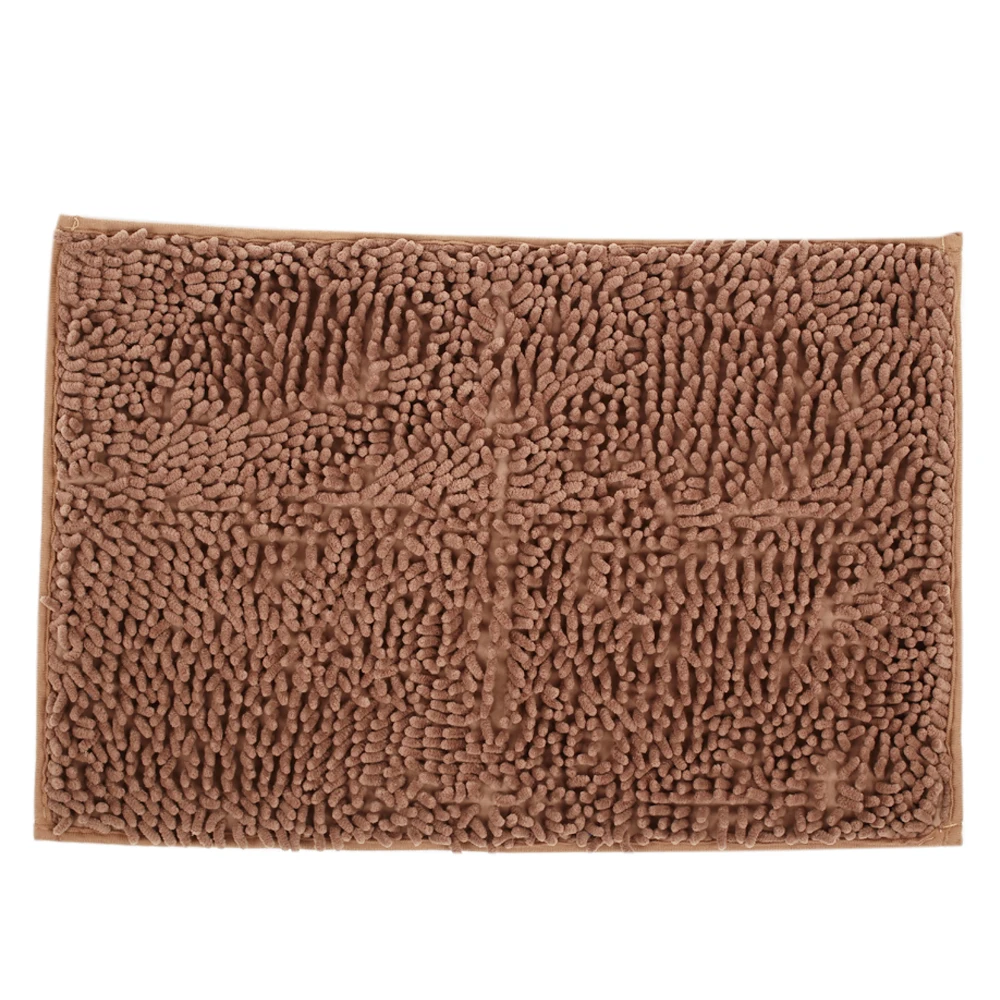 Reddish brown Теплый Яркий Декоративный водопоглощающий домашний пол для гостиной ковер «шениль» пушистый Прямоугольный Коврик для спальни диван Синель ковер - Цвет: Reddish brown