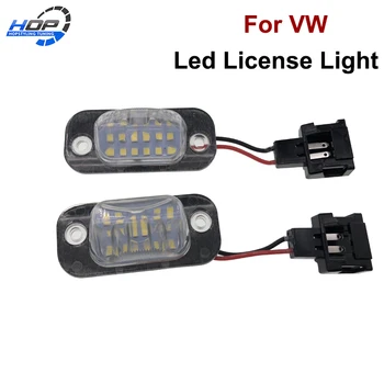 

2 pieces Led License Plate Light Led Canbus Auto Tail Light White LED Bulbs For VW Polo Classic Variant Golf III Seat Ibiza Cor