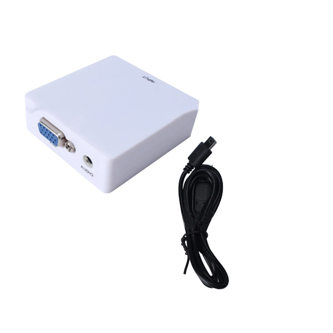  Il Video Box Adattatore Del Convertitore con Audio HDMI2VGA Originale Hd 1080P Mini Hdmi a Vga