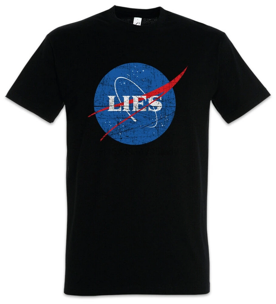 

Flat Earth III T-Shirt Astronaut Society Symbol Sign Logo Fun Space Cosmos