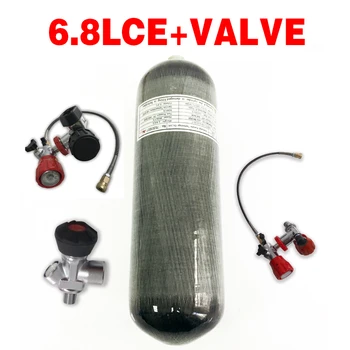Kaufen Acecare 6,8 L Hpa Mini Tauchen Tank 4500Psi Pcp Luftgewehr Unterwasser Jagd Waffen Condor Airforce Paintball Füll Station