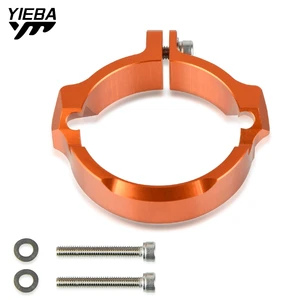Image 2 - Exhaust Flange Guard Tip Muffler Pipe Clamp For K T M 250/300 XC/SX/XCW/Six Days/ TPI For Husqvarna 250/300 TE/TC/TX TC250 TX300