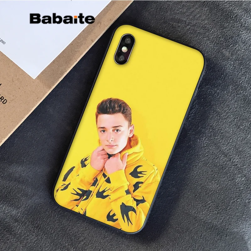 Babaite Stranger Things Сезон 3 Finn Wolfhard черный чехол для телефона для Apple iPhone 11 pro max 8 7 6 6S Plus X XS MAX 5 5S SE XR