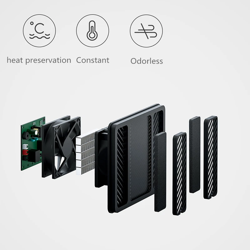  Xiaomi Beautitec electric heater activated carbon foot warmer PTC ceramic heating technology rapid 