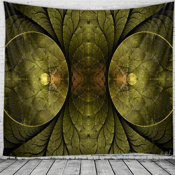 

Psychedelic leaves tapestry Indian Mandala Hippie Macrame Tapestry Wall Hanging Boho decor Psychedelic Witchcraft Tapestry