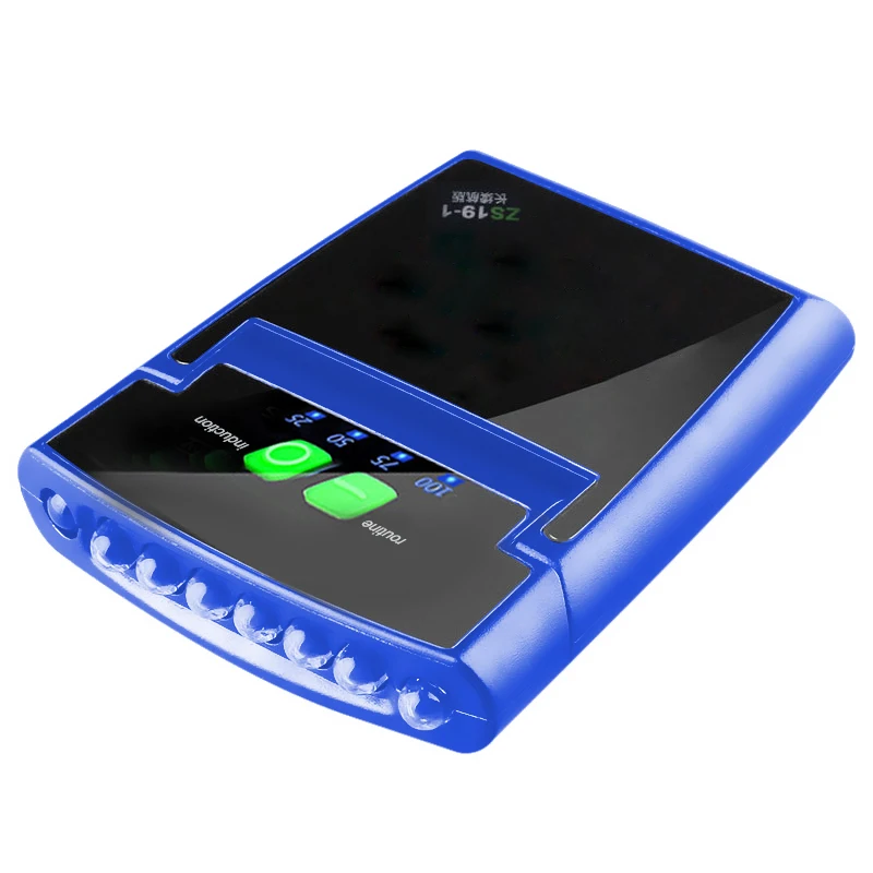 Blue 6Led перезаряжаемый датчик тела, клипса на фары, шапка, регулируемая крышка лампы, водонепроницаемый IP64 головной светильник фонарь светильник встроенный - Мощность в ваттах: Blue