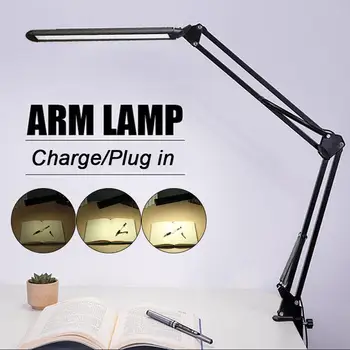 

28LED Reading Light Folding Eye-Care Adjustable Book Lamp LED Clip Booklight Work Portable Flexible