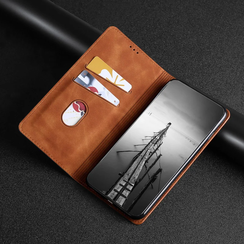 Leather Magnetic Flip Case for Huawei honor 10X Lite 6.67inch Wallet Flip honor 10X Light Cover Book Phone Cases 10 X Light cute huawei phone cases