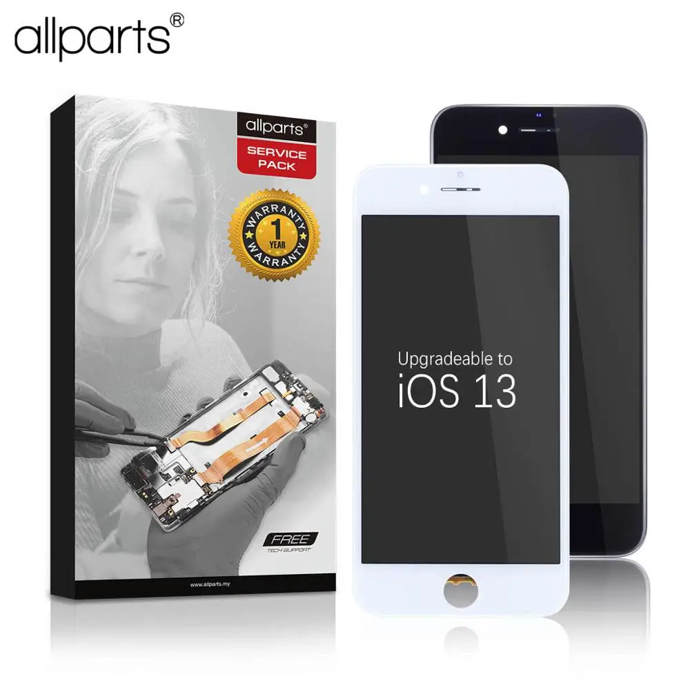Продажа AAA OEM Дисплей для iPhone 7 font b LCD b font for iPhone 7 Plus iPhone 8 сборе с тачскрином на рамке черный белый