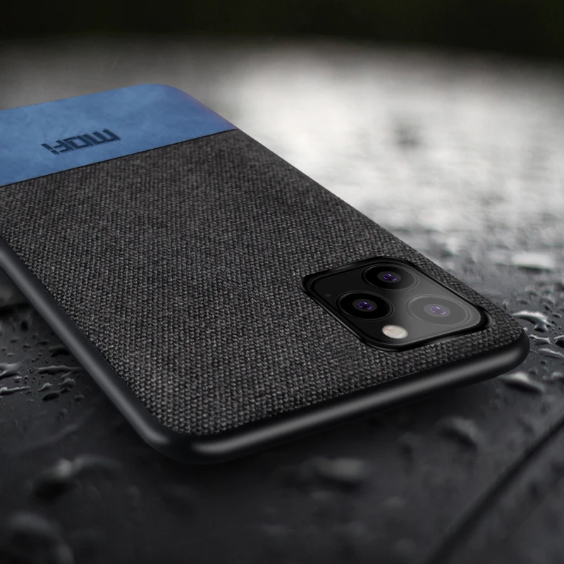 MOFi чехол для iPhone11 чехол для iPhone 11 pro max ткань противоударный силиконовый чехол для apple 11 pro Чехол