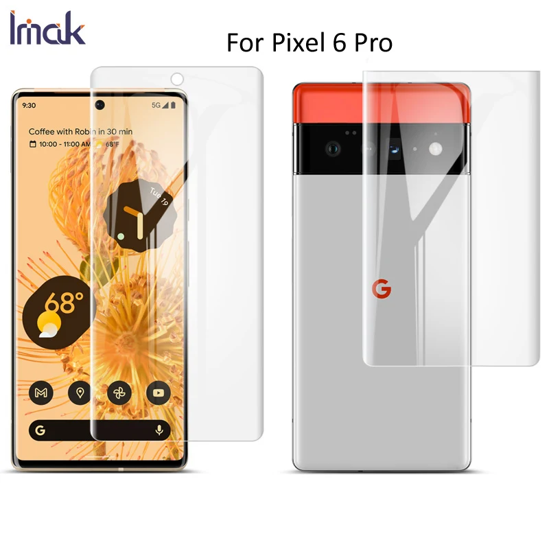 IMAK Hydrogel Film III Full Coverage Screen Protector for Google Pixel 6 Pro description image 3