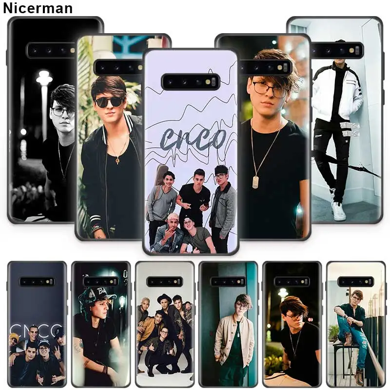 

CNCO Christopher Velez Case for Samsung Galaxy S10 S8 S9 S7 Plus S10e Note 10 9 8 10Plus 5G Black Silicone Phone Coque Fall