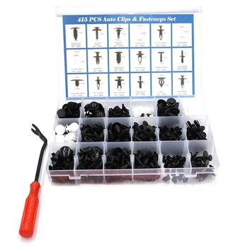 

415Pcs/set Boxed Car Buckle Explosion Model Door Trim Suitable For Ford Honda Chrysler Mazda