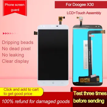 

5.5 inch For Doogee X30 LCD Display+Touch Screen Assembly Repair Part Phone Accessories For Doogee X30 Cellphone Part