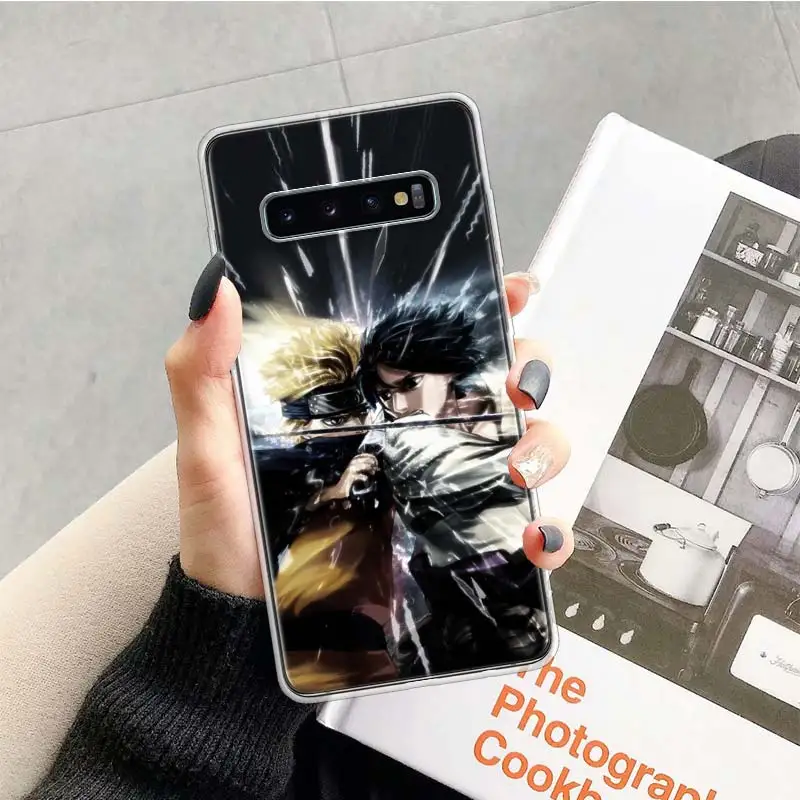 Дизайнерский чехол для samsung Galaxy Note 10, 9, 8, S10+ Lite, S9, S8, J4, J6, J8 Plus,, S7, S6 Edge, мягкий чехол для телефона с аниме Наруто - Цвет: TR012-5