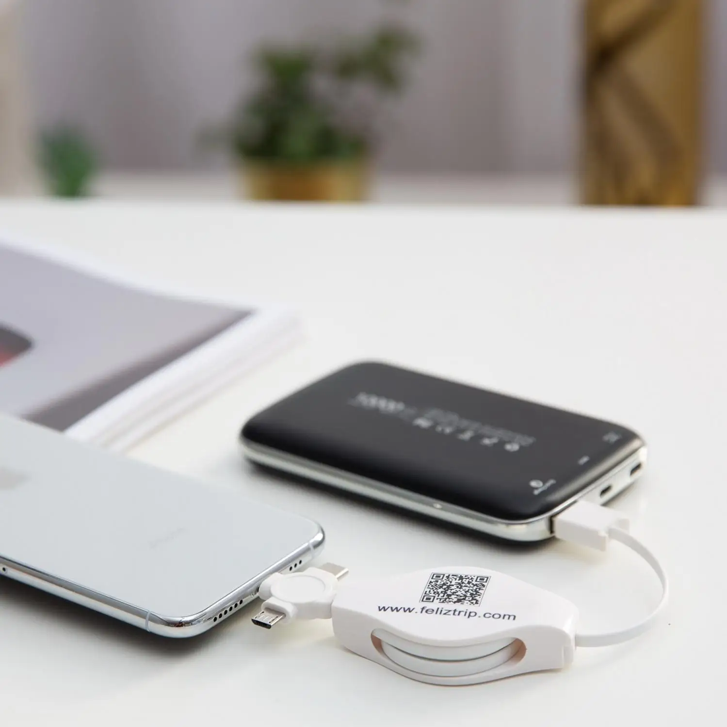 Универсальное 3-в-1 мультизарядный кабель с Тип usb C и IOS контактные разъемы адаптера переменного тока сердечника для iphone huawei samsung Xiaomi LG