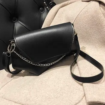 

Stylish Leather Crossbody Bag for Women Brand Design Chain Messenger Bag Fashion Ladies Shoulder Bags Leather Bags #20