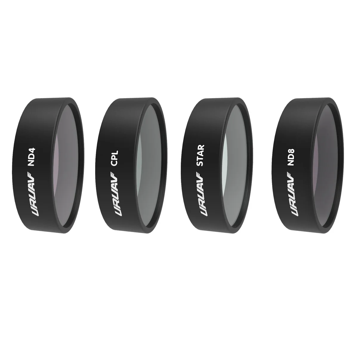 Комплект фильтров URUAV ND4/ND8/ND16/ND32/CPL/STAR/UV для камеры FIMI X8 SE HD 4K