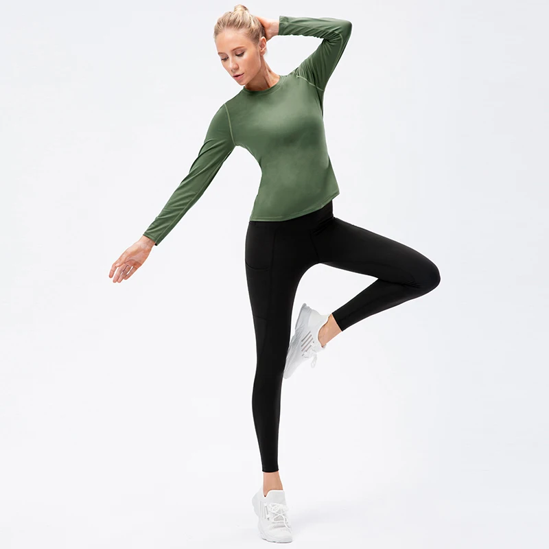 Women Long Sleeve Yoga Tops Quick Dry Fitness Sport Top Mesh Stitching Sportswear Outdoor Running Jogging Sport Shirt sports t shirt yoga top yoga shirt sports shirt