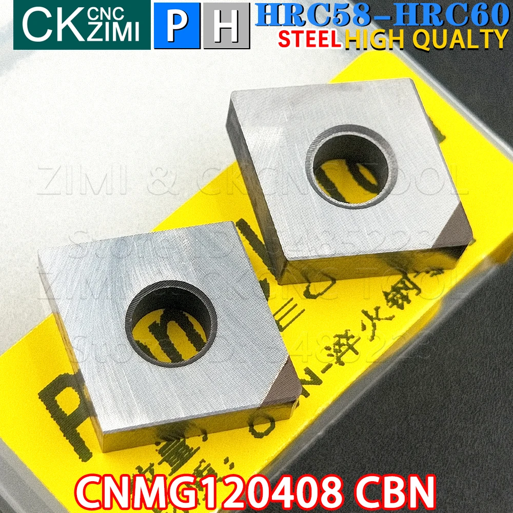 

CNMG120408 CBN CNMG 1204 CBN Boron Nitride inserts Carbide turning Cutting inserts tool CNC metal lathe tools for Hardened steel