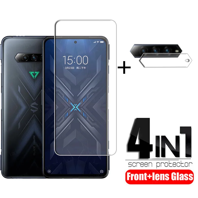 Per Xiaomi Black Shark 4 Pro Glass Per Black Shark 4 Pro Pellicola Proteggi Schermo 9H Vetro Temperato Per Black Shark 4 Pro 4 4S Pellicola Per Lenti