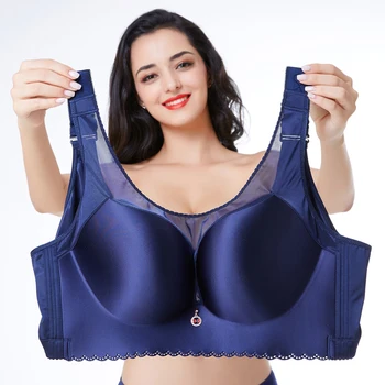 

plus size bras for women Large cup ultra-thin large size bra push up bras 50C 115D
