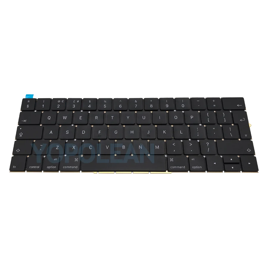 Новая клавиатура Великобритании ЕС для Macbook Pro retina 1" A1706 15" A1707 Late Mid
