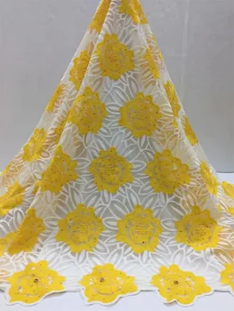 

New Design Onion African Mesh Lace Fabric High Quality Nigerian Tulle Lace French Net Lace With 3 D Flowers Stones For Dress