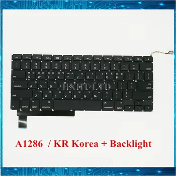 

NEW A1286 KR Korea keyboard For Macbook Pro 15" A1286 Laptop keyboard KR layout 2009 2010 2011 2012 year