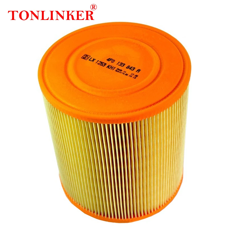 TONLINKER Air Filter 4F0133843A For Audi A6 C6 3rd 2005 2006 2007 2008 1.8MT 1.9TDI 2.0MT 2009 2010 2011 2.0TFSI 2.0TDI