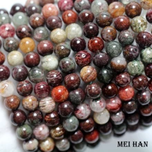 Meihan(2 браслета/Набор/52 бусины) 6,8-7,3 мм натуральный бразильский Кристал-фантом Круглые бусины для изготовления ювелирных изделий