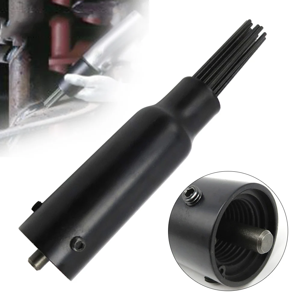 

Pneumatic Rust Removal Head Air Needle Scaler Durable Portable Derusting Tool --M25