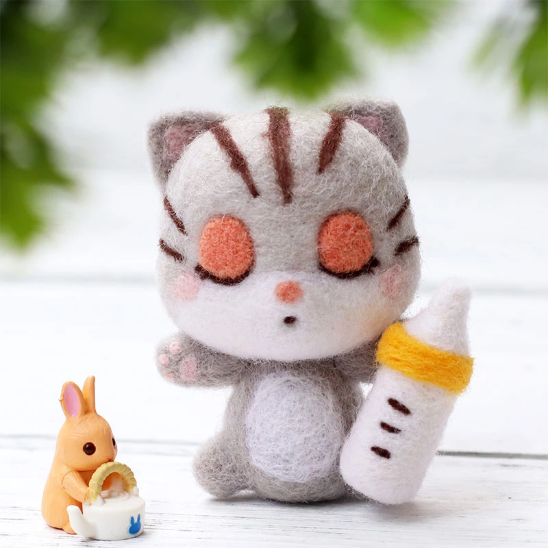 Милая кошечка MIUSIE озорная кошка домашние животные игрушка ручной работы