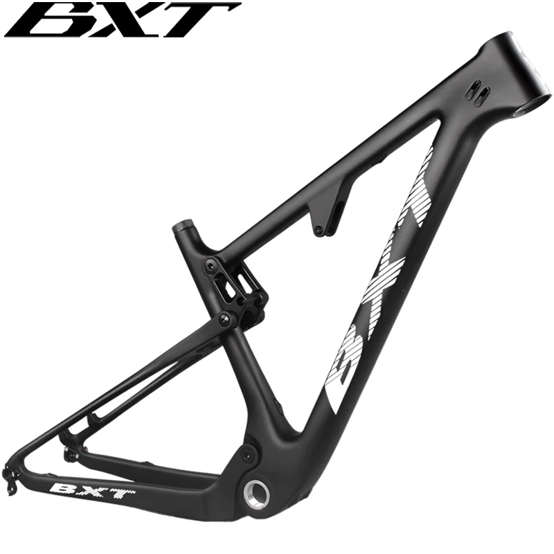 BXT 29er Carbon MTB Frame Full Suspension Bike MTB Frame Max Tire Size 2.3&rdquo;/2.35&rdquo; Boost Carbon Suspension Bike Parts bicycle parts bicycle frame