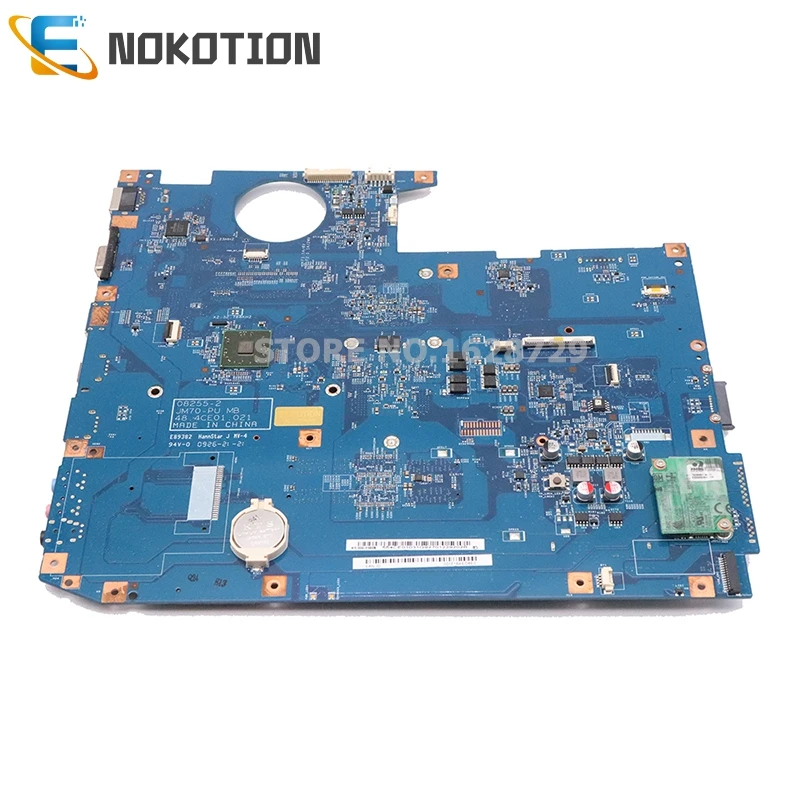 NOKOTION MBPCF01001 MB. PCF01.001 48.4CE01.021 для acer aspire 7535 7535G материнская плата ноутбука Разъем s1 Бесплатный процессор