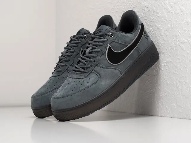 Sneakers Nike X Reigning Champ Air 1 Low Gray Demisezon Male Vulcanize Shoes -