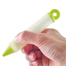 Силиконовая письменная ручка для украшения торта, шоколада, инструменты форма для Торта Глазурь для печенья, Кондитерские насадки, кухонны...(China)