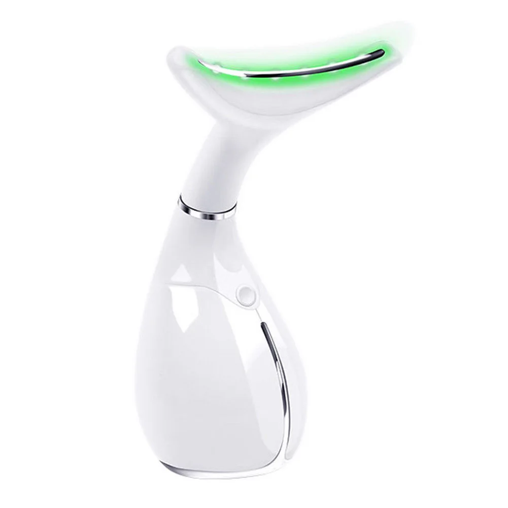 Face Instrument Anti Wrinkle Neck Care Massager LED Vibration Device Double Chin Reducer Skin USB Rechargeable 5