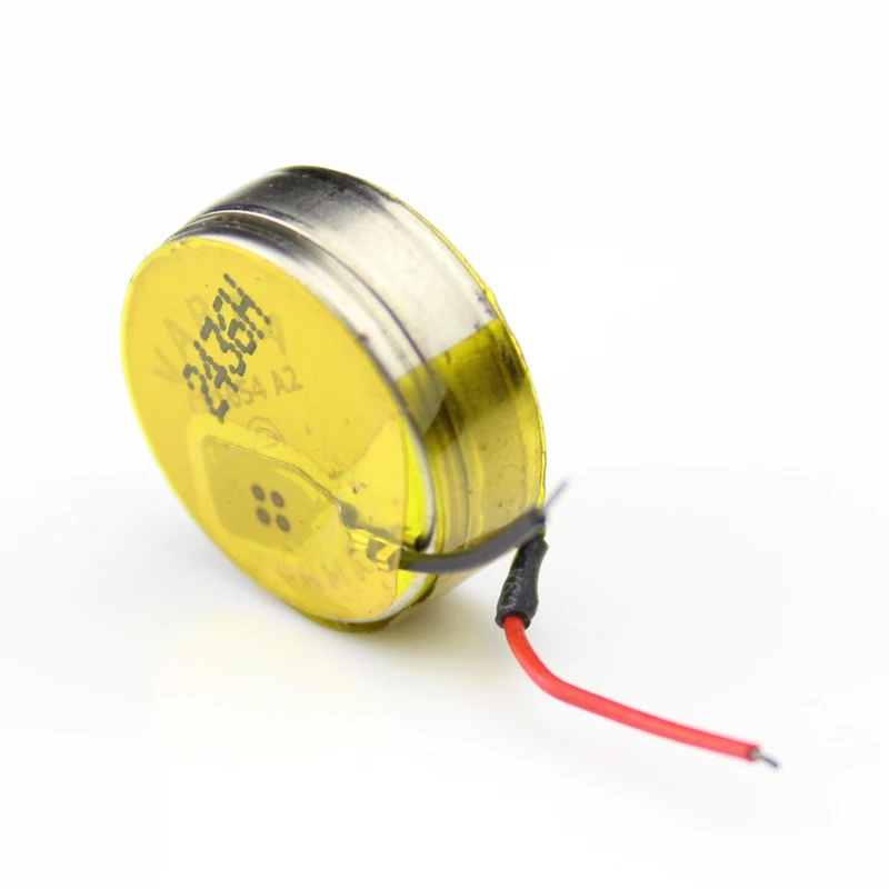 VARTA CP1654 A2 3,7 в 120 мАч высокоемкая перезаряжаемая литиевая батарея для bluetooth наушников ремешок LIR1654 с сварочной линией