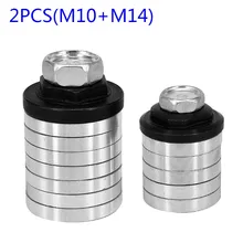 M10/M14 Angle Grinder Adapter Conversion Head Flange Nut Variable Slotting Grooving Machine Polisher For 100/125-230 Lock Nut