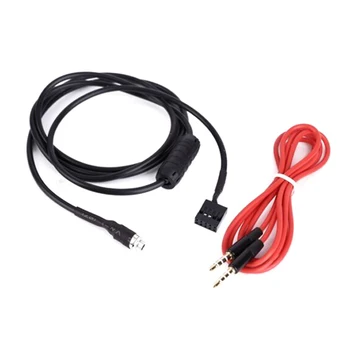 

Parts Female Socket Car Audio Aux Cable Adapter Connetor E46 98-06 ABS Input Interface 3.5mm Wire Harness Durable Music Portable