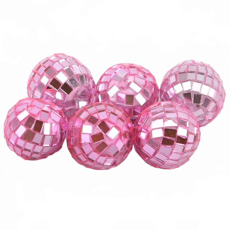 60PCS Christmas Mirror Disco Ball-Gold Reflective Hanging Ball  Ornament,Disco Ball Cake Topper for Birthday Party Club Decor - AliExpress
