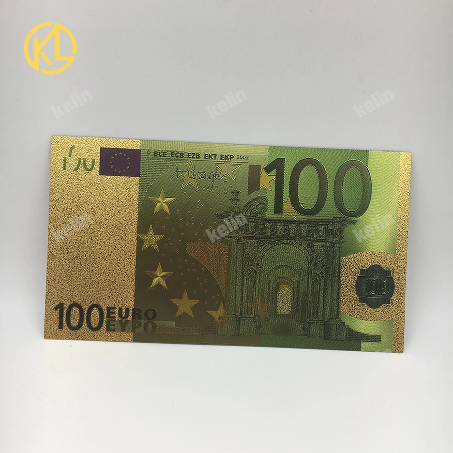 7 шт./лот, антикварная имитация goldsouvenir, евро деньги, Евро 5, 10, 20, 50, 100, 200, 500, на Рождество, Год, украшения и подарки