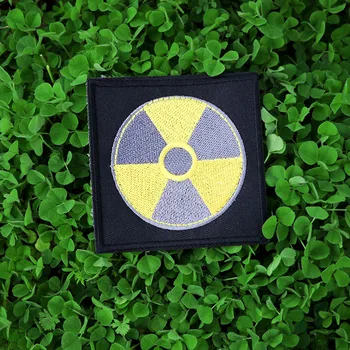 

Nuclear Power Plant Radiation Patches For Clothes STALKER Factions Mercenaries Loners Atomic Power Badge Patch Chernobyl Stripe