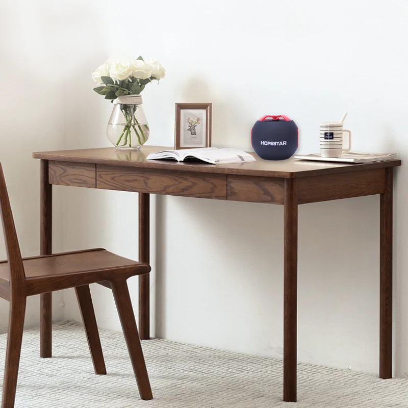 Hopestar H46 округлый дизайн Bluetooth динамик три Противоударная пленка беспроводной открытый мини сабвуфер громкой связи стерео громкий динамик s