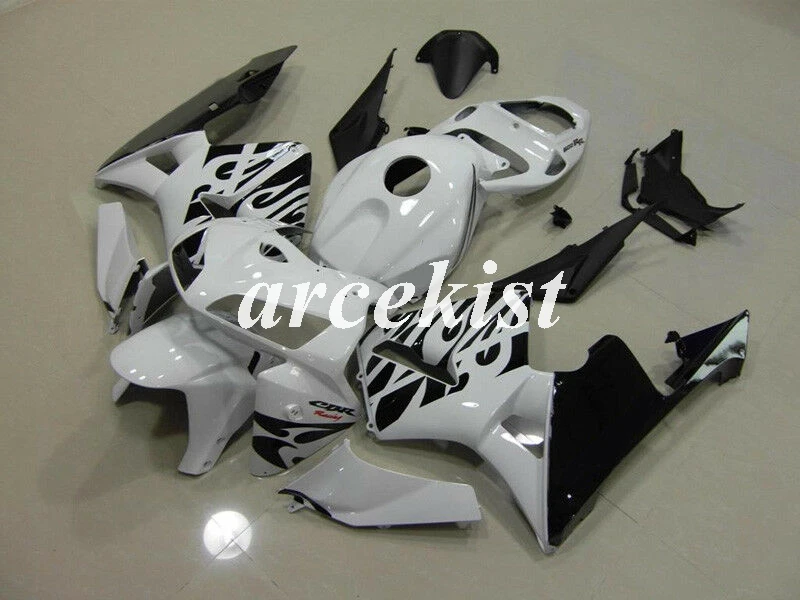 4 подарки ABS мотоцикл обтекатель комплект подходит для CBR600RR F5 2005 2006 05 06 cbr600 600RR Кузов Набор черный