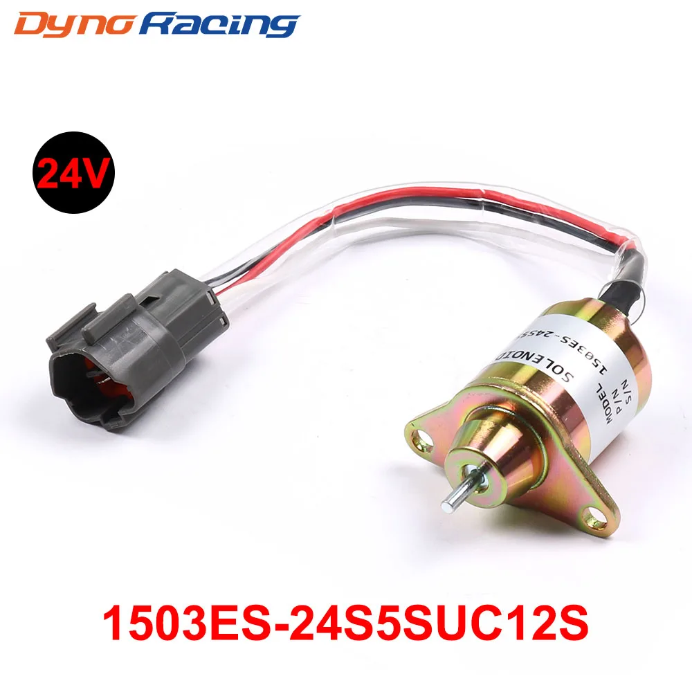 

Топливный стопорный электромагнитный клапан для двигателя Yanmar 3TNV88-BPTB2 1503ES-24S5SUC12S 24 В