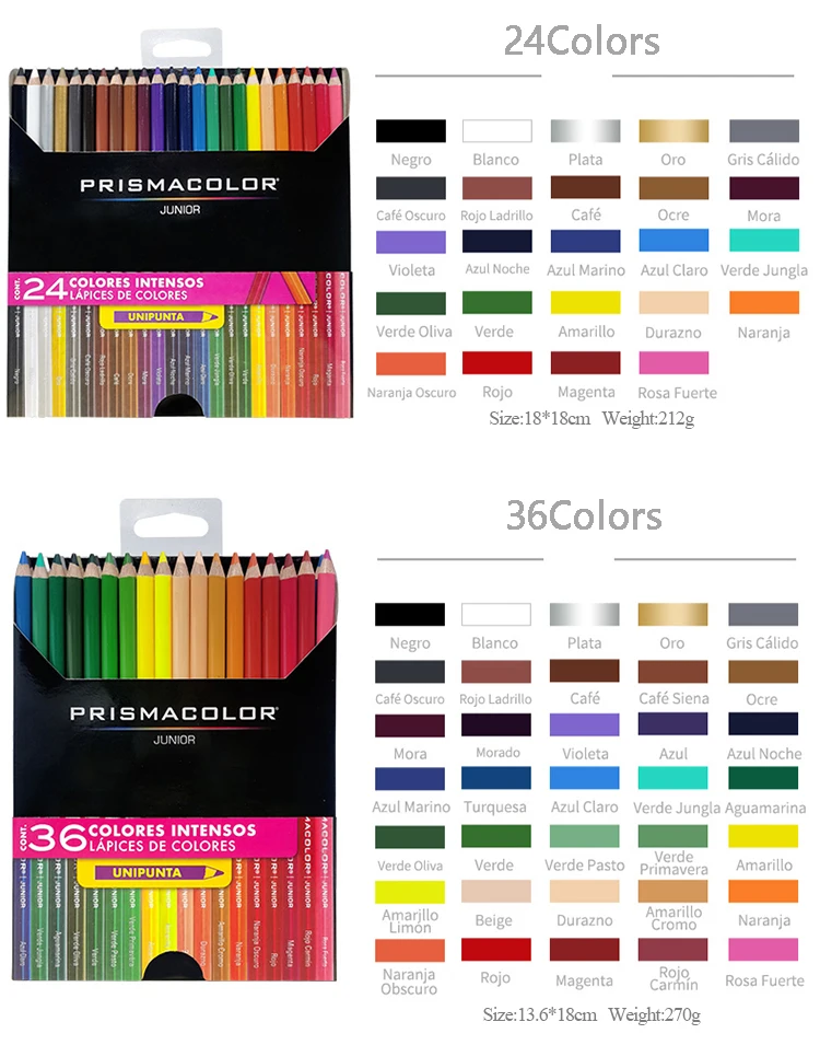 lápis colorido oleoso conjunto de desenho de